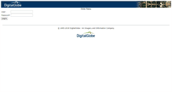 Desktop Screenshot of orderstatus.digitalglobe.com