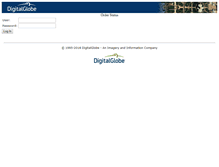 Tablet Screenshot of orderstatus.digitalglobe.com